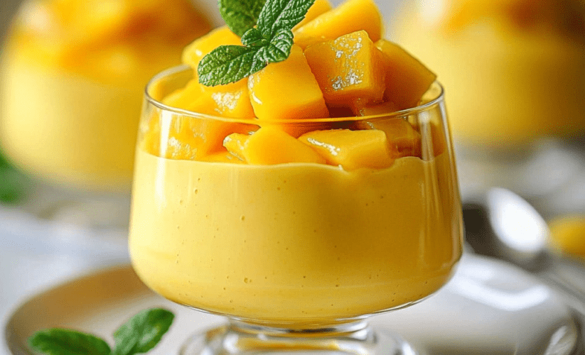 Mango Mousse Cups recipe